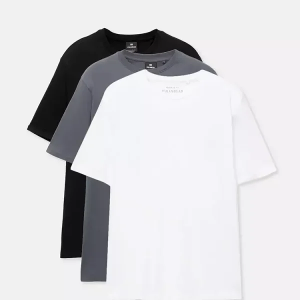 Conjunto de 3 camisetas de manga corta