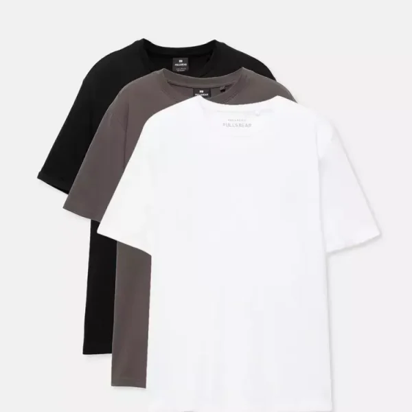 Conjunto de 3 camisetas de manga corta