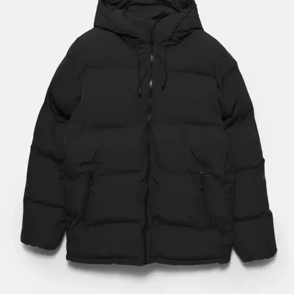 Chaqueta acolchada termosellada con capucha