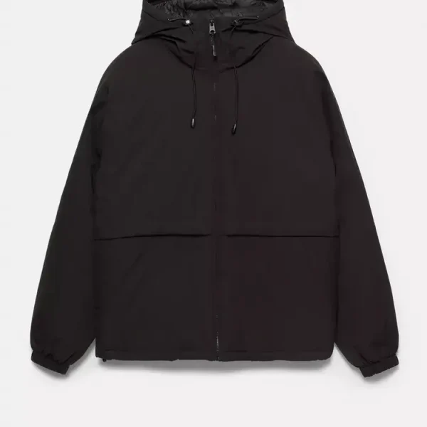 Chaqueta acolchada con cuello alto
