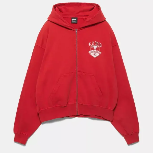 Sudadera capucha cremallera STWD