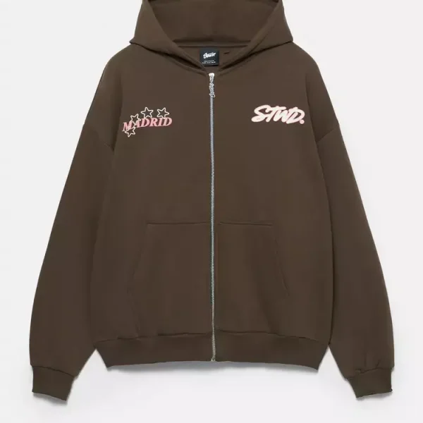 Sudadera capucha cremallera STWD Madrid
