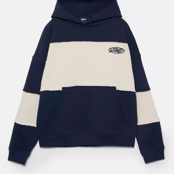 Sudadera capucha paneles STWD Studio